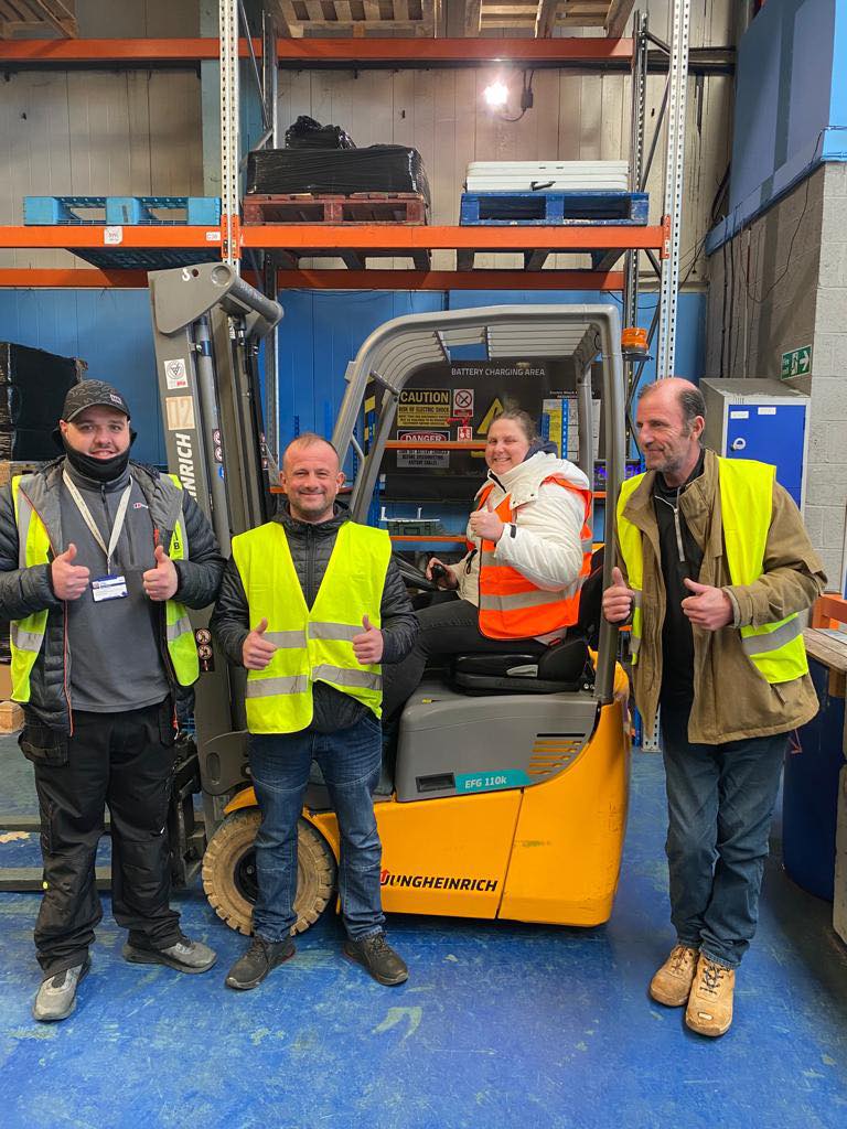 forklift training in Liverpool